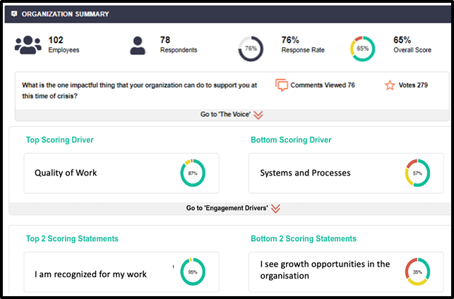 Live Results Dashboard